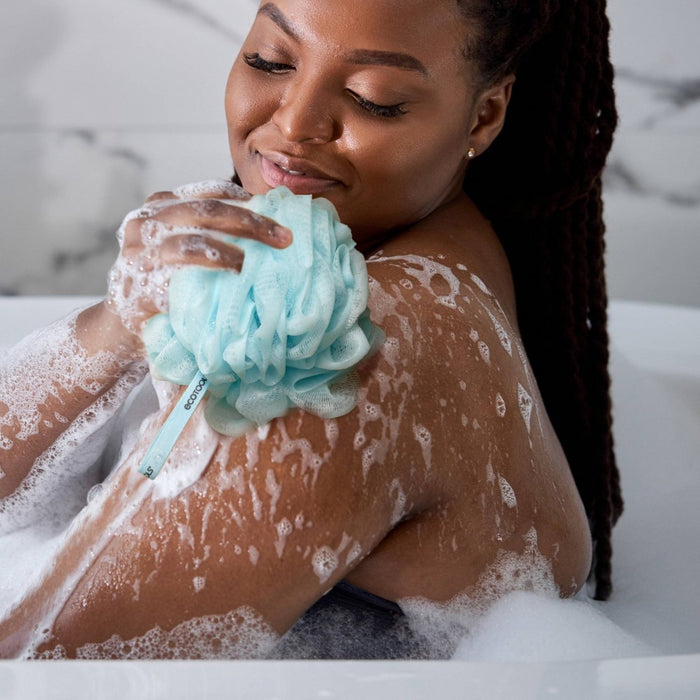EcoTools Delicate EcoPouf Loofah - Glacial Blue