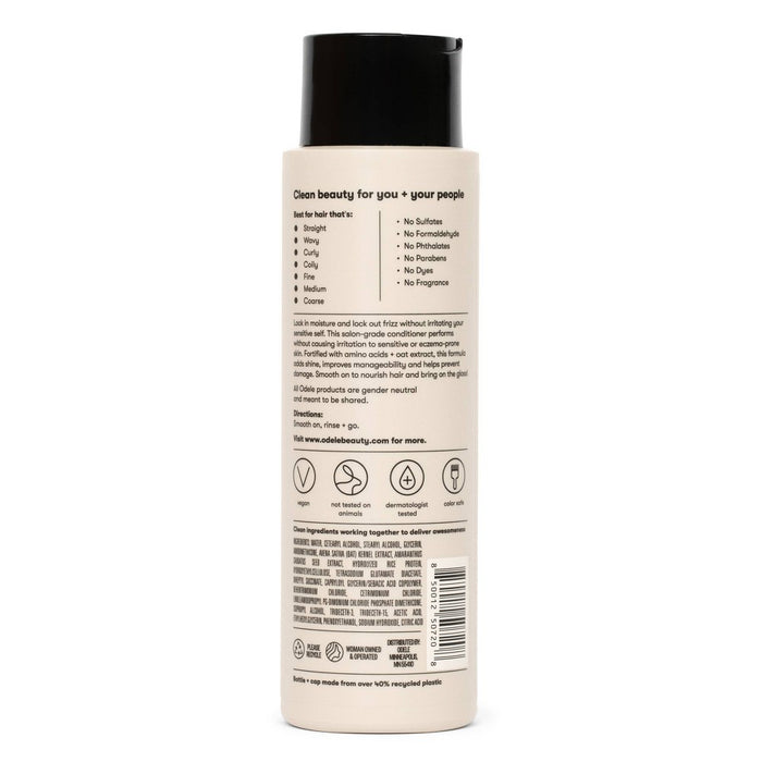 Odele Ultra-Sensitive Conditioner Clean, Fragrance Free moisture for Eczema and Sensitive Skin - 13 fl oz