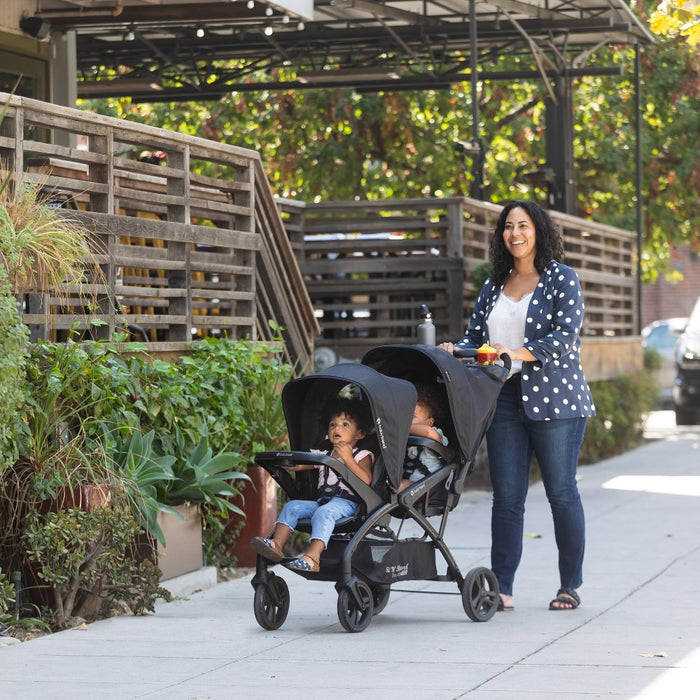 Baby Trend Sit N' Stand Double 2.0 Stroller - Madrid Black (LOCAL PICKUP ONLY)