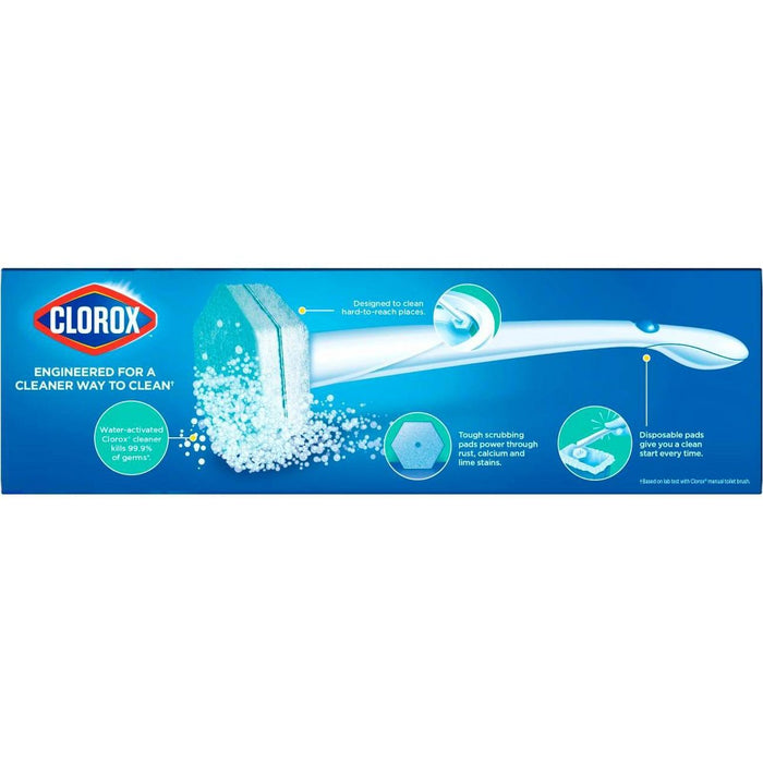 Clorox ToiletWand Disinfecting Refills Disposable Wand Heads - Rainforest Rush - 20ct