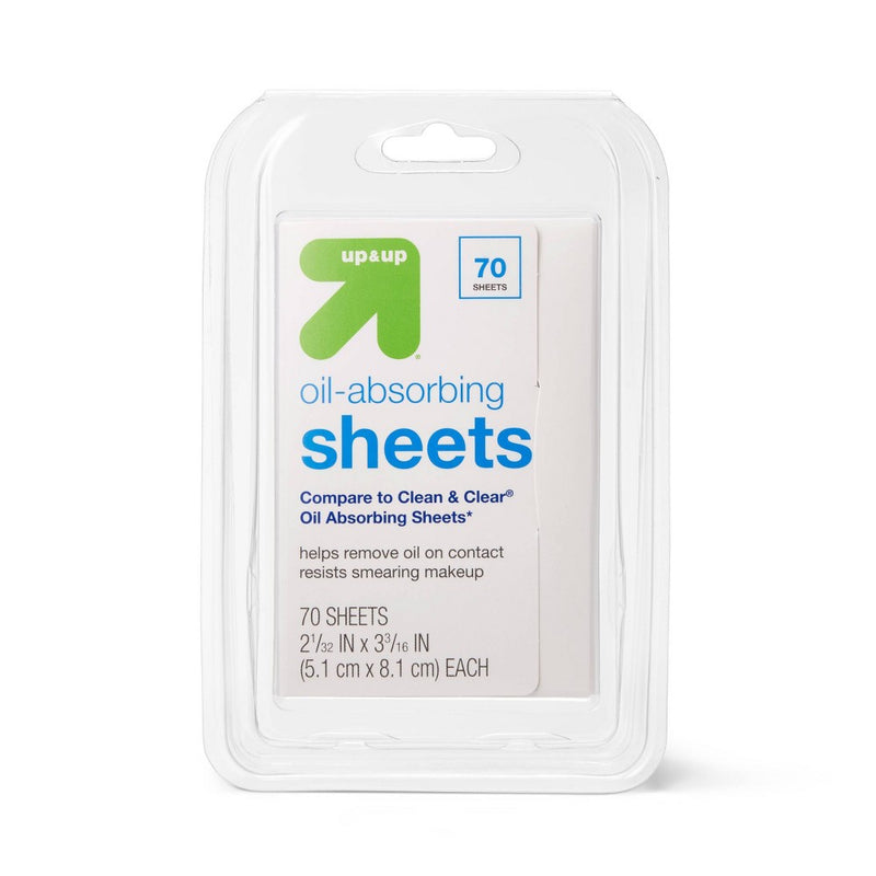 Oil Absorbing Sheets - 70ct - up & up™