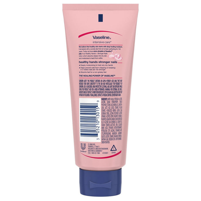 Vaseline Intensive Care Healthy Hands Stronger Nails Lotion 3 oz