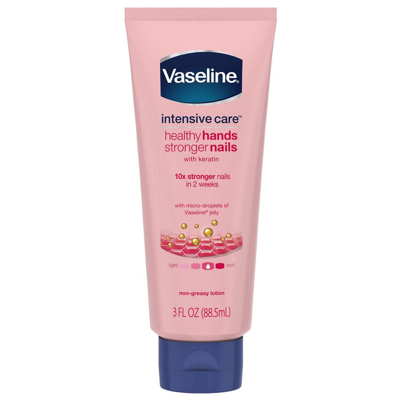 Vaseline Intensive Care Healthy Hands Stronger Nails Lotion 3 oz