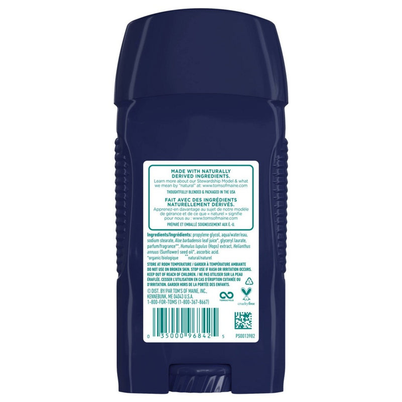 Tom's of Maine Men's Deodorant - Mountain Spring - 2.8oz
