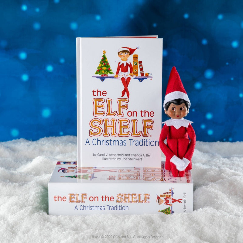 The Elf on the Shelf - Brown Eye Girl Elf - by Chanda Bell (Hardcover)