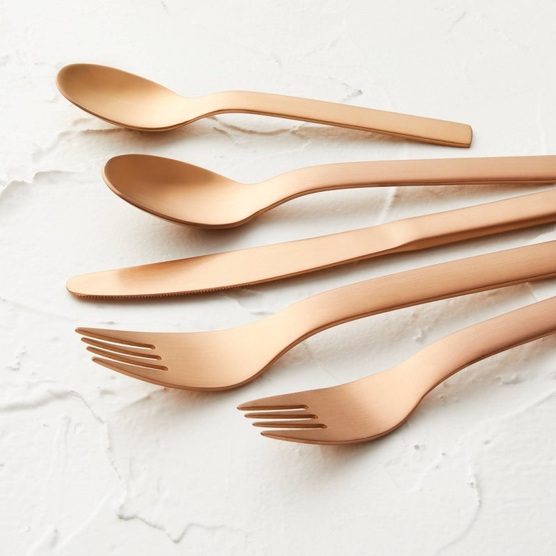 20pc Stainless Steel Silverware Set Copper - Opalhouse™ designed with Jungalow™
