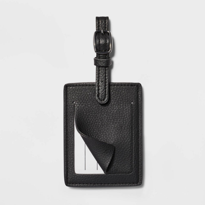 Luggage Tag Black - Open Story™