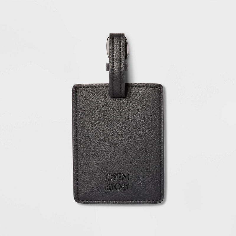 Luggage Tag Black - Open Story™