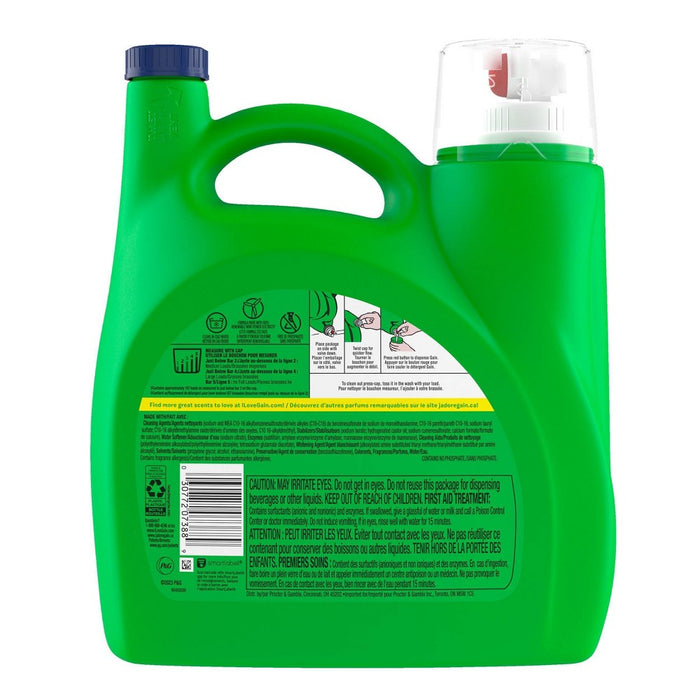 Gain Liquid Oxi Waterfall Laundry Detergent - 154 fl oz