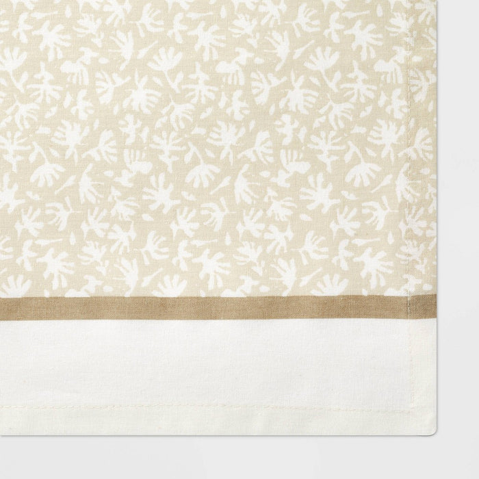 60" x 120" Cotton Printed Tablecloth - Threshold™ designed with Studio McGee