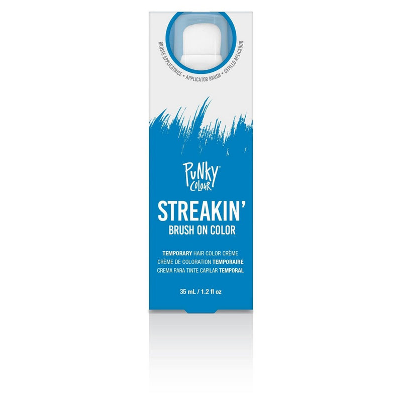 Punky Colour Streaking Brush Temporary Hair Color - Blue - 1.2oz