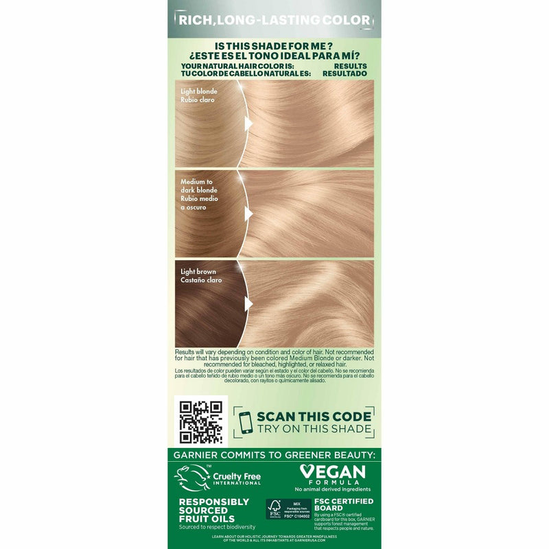 Garnier Nutrisse Nourishing Hair Color Creme 100 Extra-Light Natural Blonde