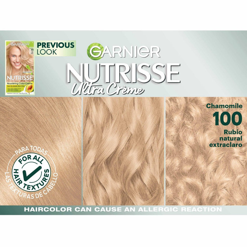 Garnier Nutrisse Nourishing Hair Color Creme 100 Extra-Light Natural Blonde