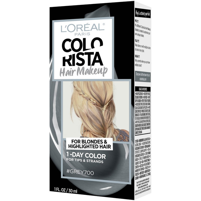 L'Oreal Paris Colorista Semi-Permanent Hair Makeup - Gray - 1 fl oz
