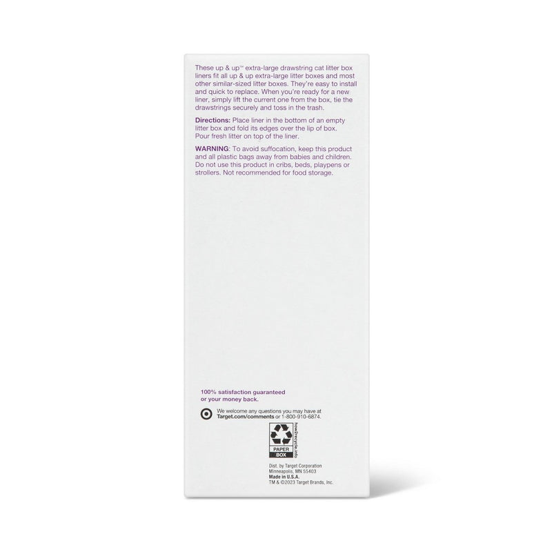 Cat Litter Liners - XL - 15ct - up & up™