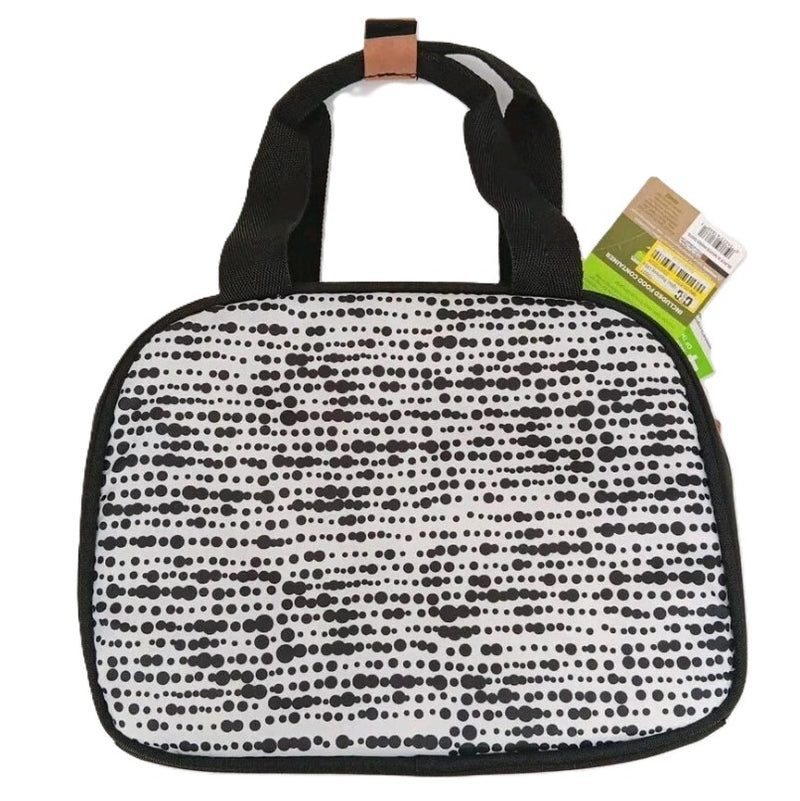 Igloo Repreve Urban Bowler Lunch Tote with Pack In - Black/White