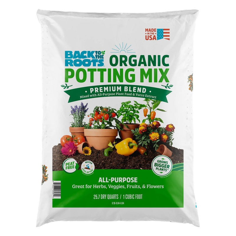 Back to the Roots 1CF Premium All-Purpose Potting Mix (LOCAL PICKUP ONLY)