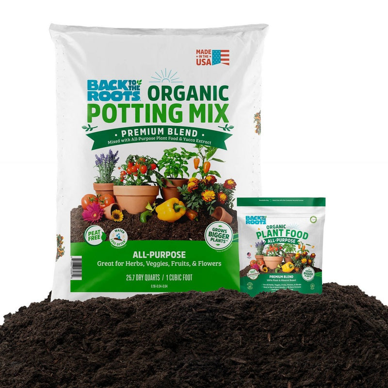 Back to the Roots 1CF Premium All-Purpose Potting Mix (LOCAL PICKUP ONLY)