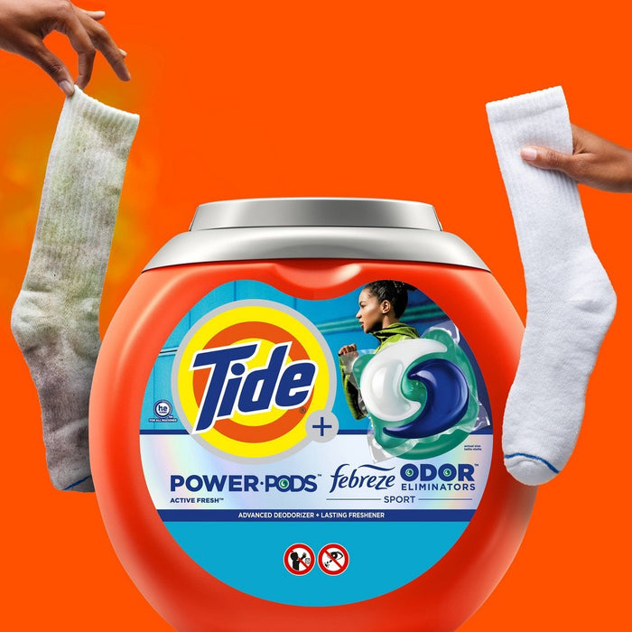 Tide Febreze Odor Laundry Detergent - Sport - 25ct