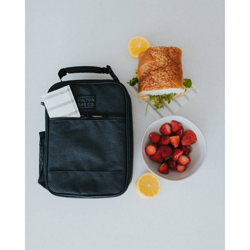 Fulton Bag Co. Upright Lunch Bag - Black