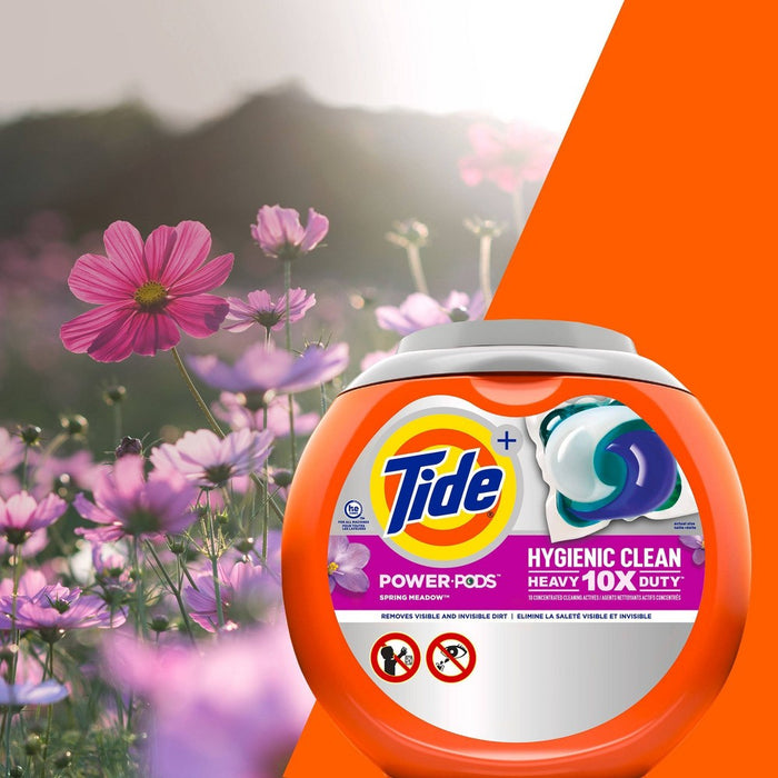 Tide Power Pods Clean Laundry Detergent - Spring Meadow - 76oz/45ct3
