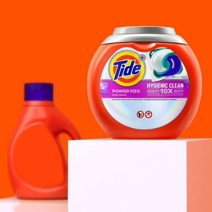 Tide Power Pods Clean Laundry Detergent - Spring Meadow - 76oz/45ct3