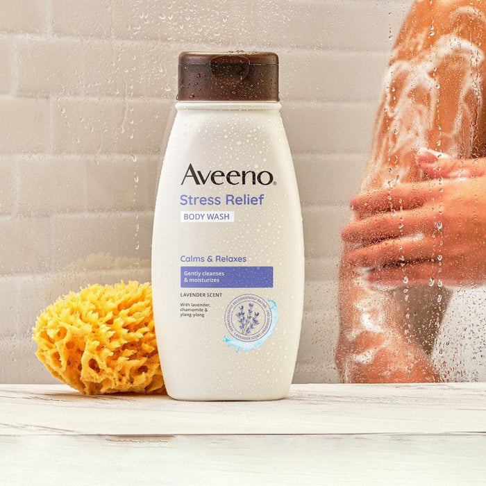 Aveeno Stress Relief Body Wash with Lavender & Chamomile - 33 fl oz