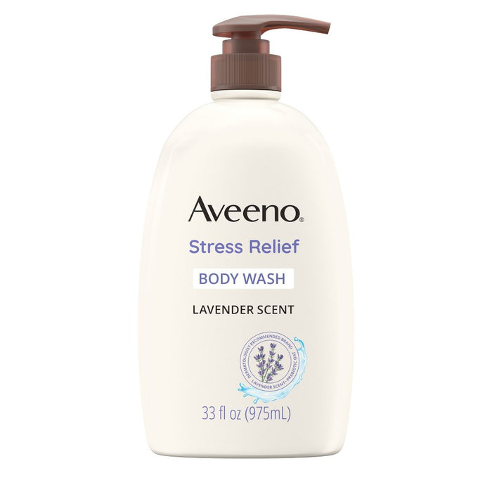 Aveeno Stress Relief Body Wash with Lavender & Chamomile - 33 fl oz