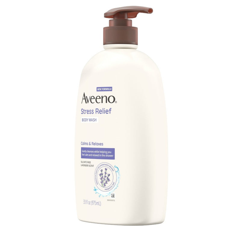 Aveeno Stress Relief Body Wash with Lavender & Chamomile - 33 fl oz