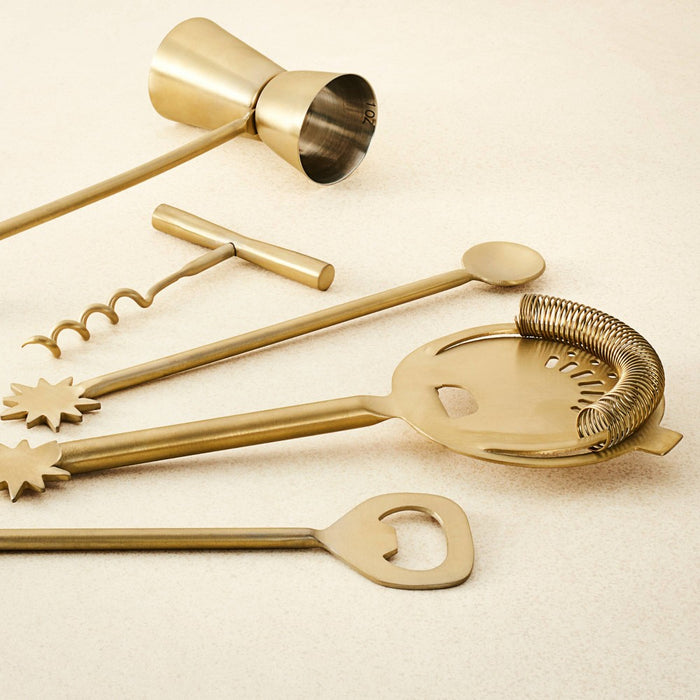 5pc Stainless Steel Cocktail Bar Tool Set - Opalhouse Jungalow *NEW IN BOX*