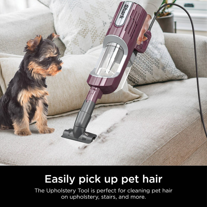 Shark UltraLight Pet Pro Corded Stick with HairPro PowerFins and Odor Neutralizer Technology - HZ702