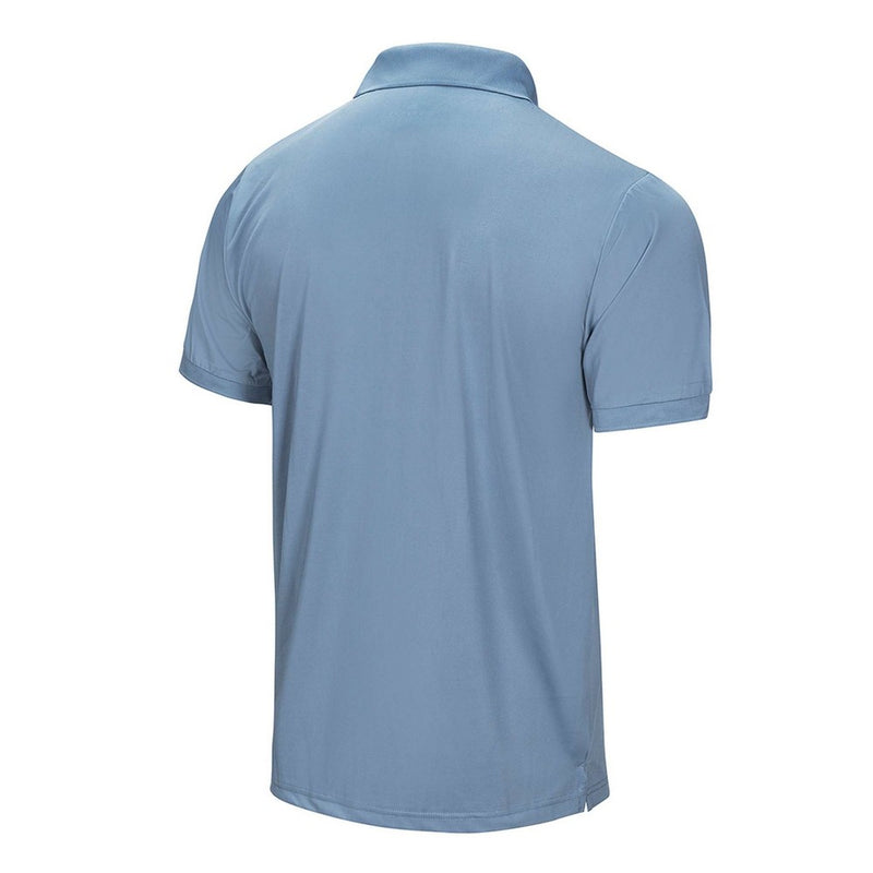 Mio Marino - Designer Golf Polo Shirt - Denim Blue, Size: 3X-Large *NEW*