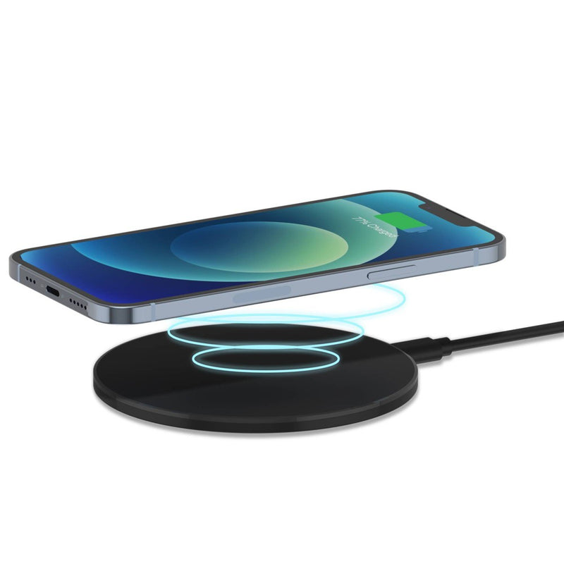 Just Wireless 15W Wireless Charging Pad with AC Adapter - Black *NEW & SEALED*