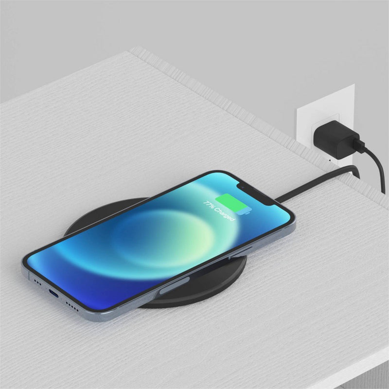 Just Wireless 15W Wireless Charging Pad with AC Adapter - Black *NEW & SEALED*