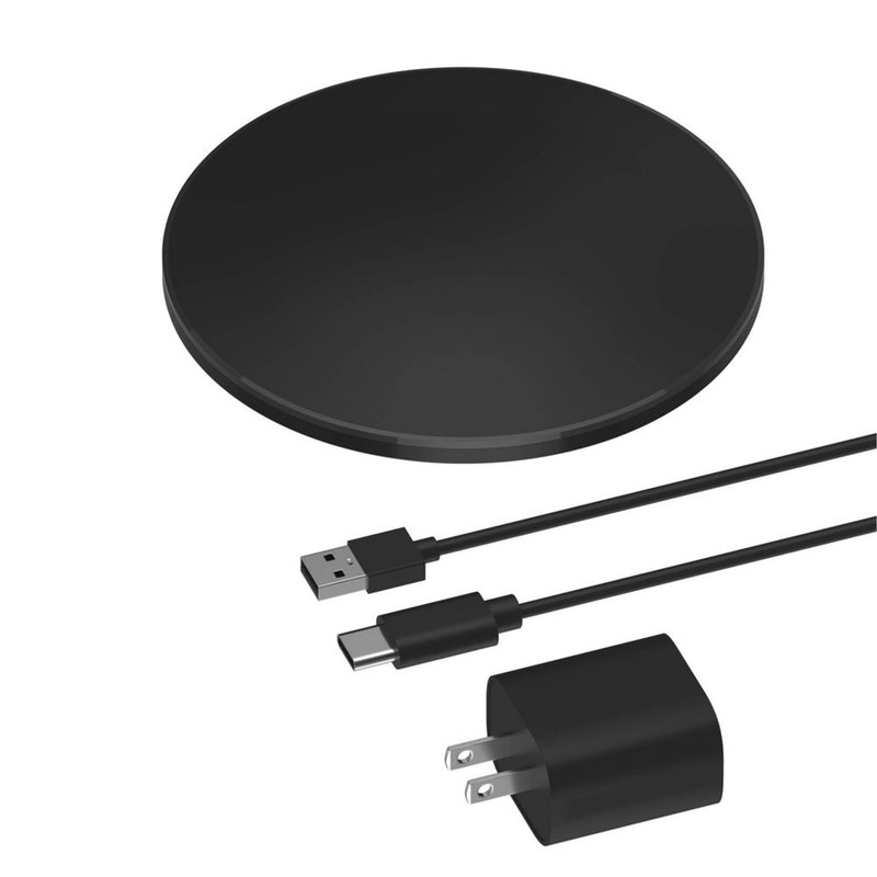 Just Wireless 15W Wireless Charging Pad with AC Adapter - Black *NEW & SEALED*