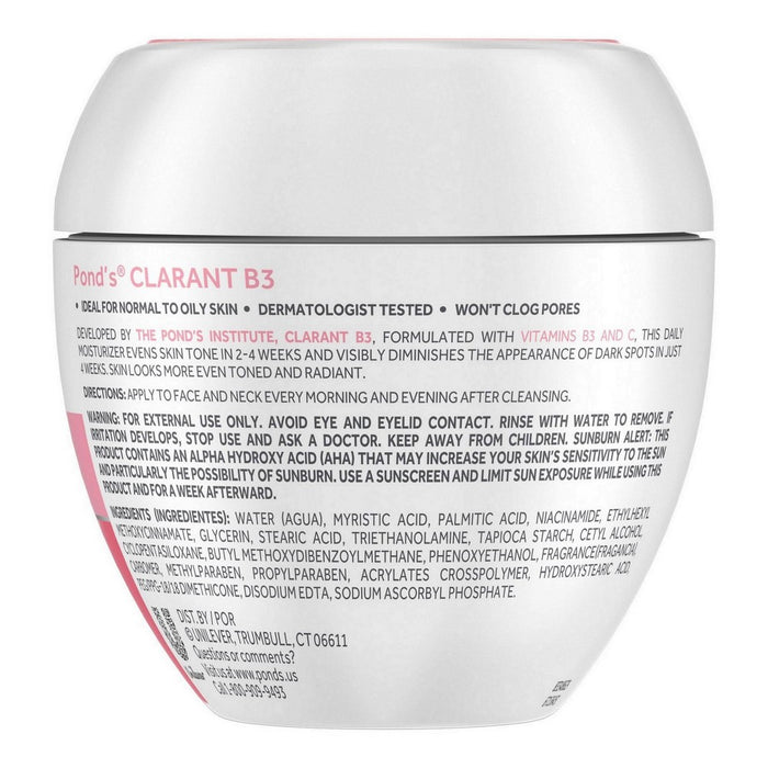 SINGLE  - POND'S Clarant B3 Dark Spot Correcting Cream -Normal to Oily Skin -7oz