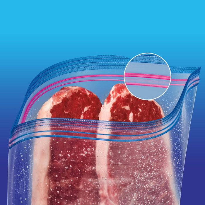 Ziploc Freezer Two Gallon Bags - 10ct