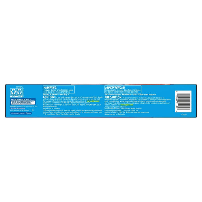 Ziploc Freezer Two Gallon Bags - 10ct