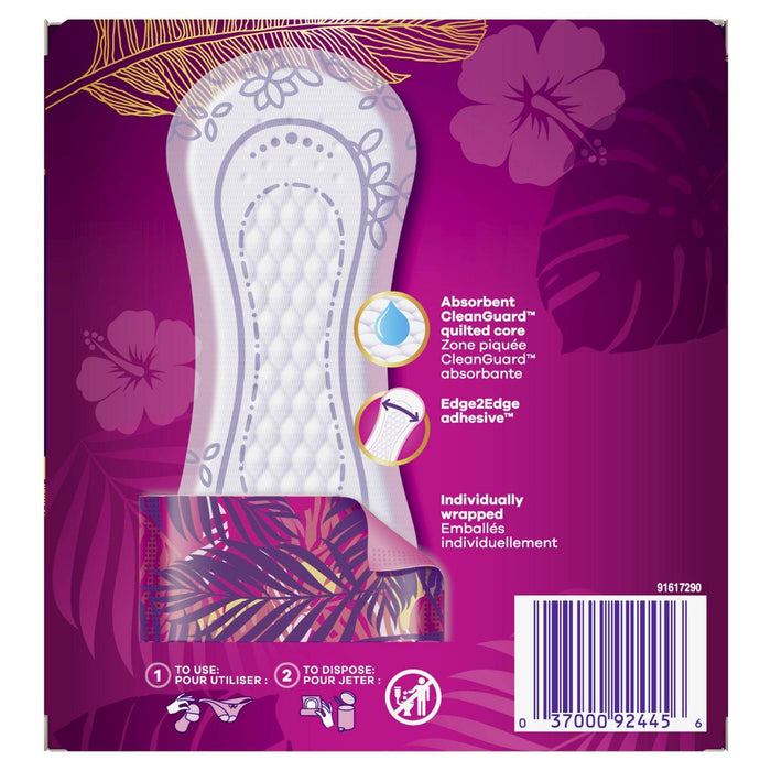 Always Radiant Regular Wrapped Panty Liners - Unscented - 96ct