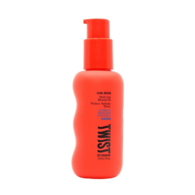 Twist by Ouidad Curl Reign Multi Use Miracle Lightweight Hair Oil - 2.5 fl oz