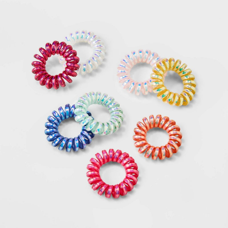Girls' 8pk Phone Cord Twisters - Cat & Jack™