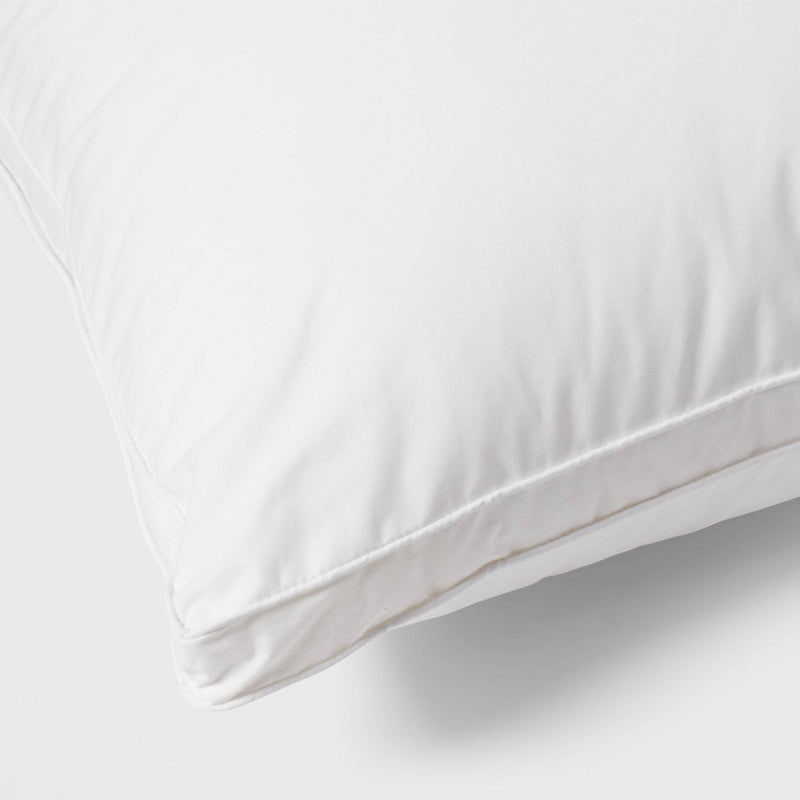 King Performance Firm Density Bed Pillow White - Threshold™ (LOCAL PICKUP ONLY)