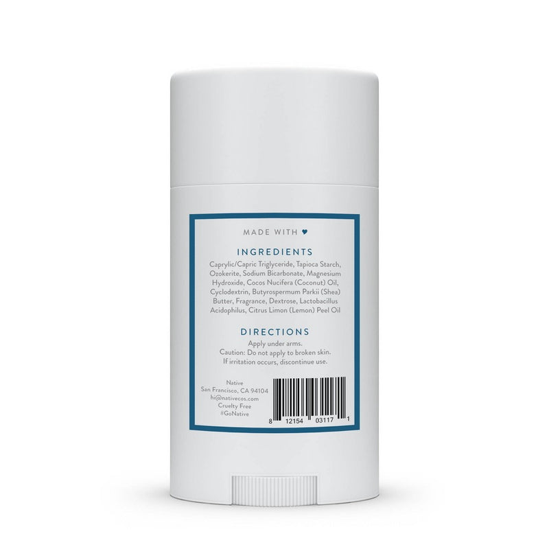 Native Sea Salt & Cedar Deodorant for Men - 2.65oz