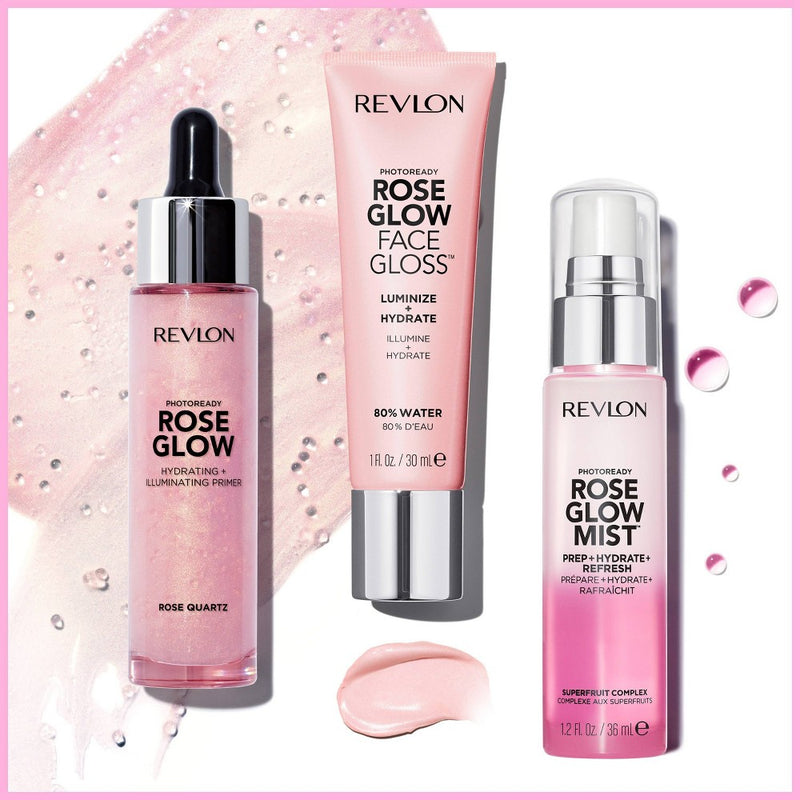 Revlon PhotoReady Rose Glow Mist Prep/Hydrate/Refresh - 1.2 fl oz *NEW & SEALED*