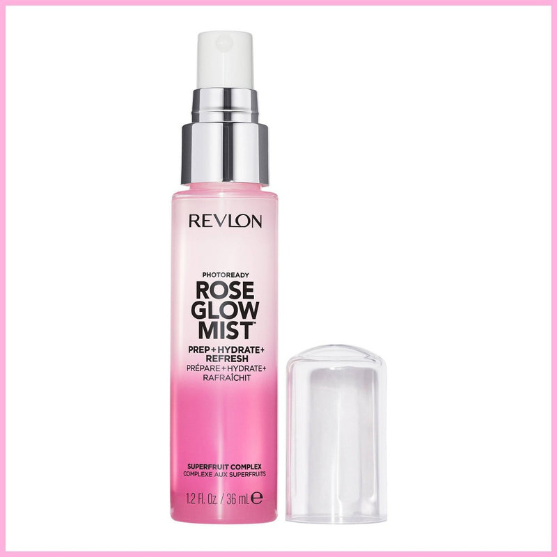 Revlon PhotoReady Rose Glow Mist Prep/Hydrate/Refresh - 1.2 fl oz *NEW & SEALED*