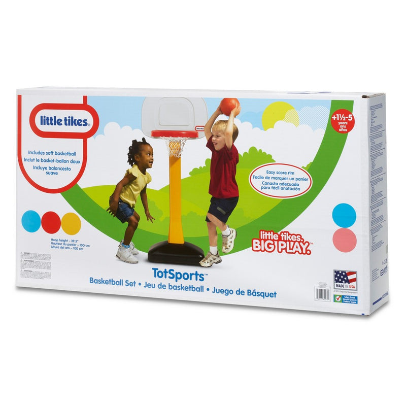 Little Tikes Tot Sports Basketball Set- Non Adjustable Post (LOCAL PICKUP ONLY)