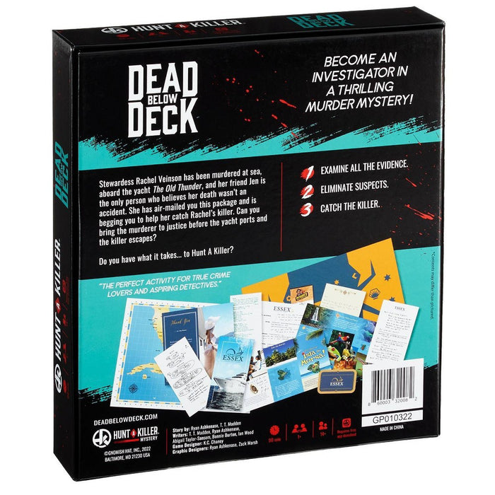 Hunt A Killer: Dead Below Deck Game *BRAND NEW & SEALED*