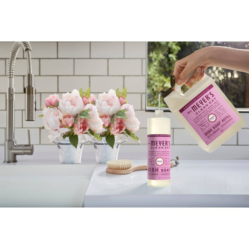 Mrs. Meyer's Clean Day Peony Dish Soap Refill - 48 fl oz