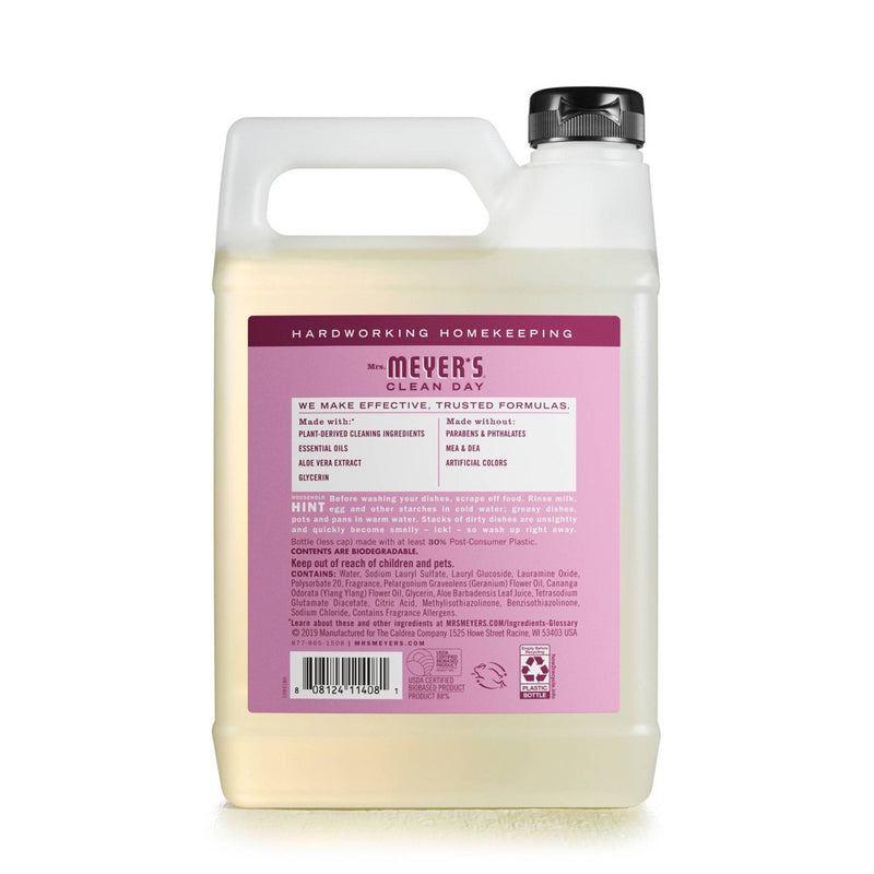 Mrs. Meyer's Clean Day Peony Dish Soap Refill - 48 fl oz