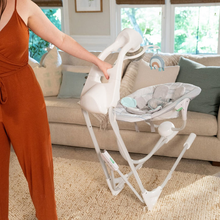 Ingenuity InLighten Soothing Swing - Van the Elephant (LOCAL PICKUP ONLY)